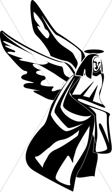 358x612 Kneeling Angel Clipart Angel Clipart