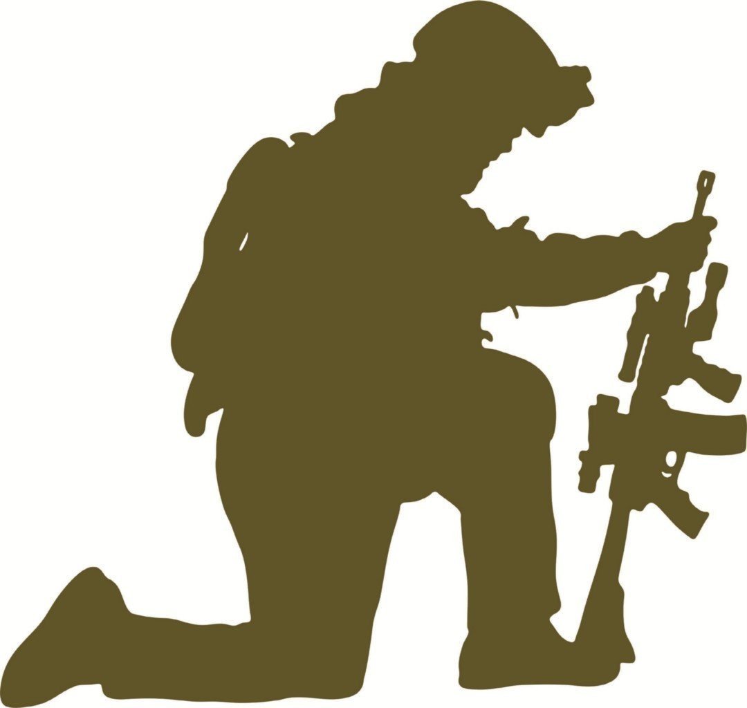 1080x1024 Soldier Kneeling In Prayer Collection