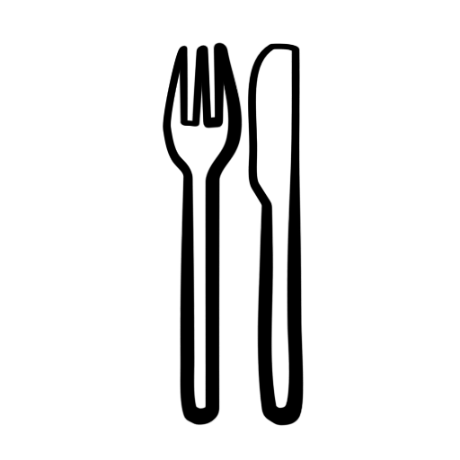 512x512 Fork Clipart Black And White Free Images 4