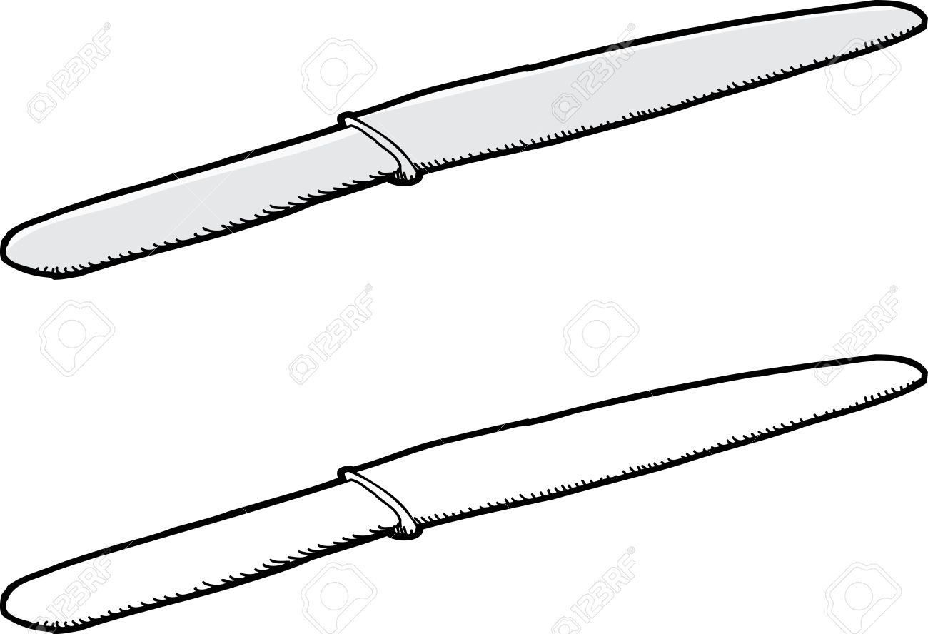 1300x888 Knife Clipart Black Butter