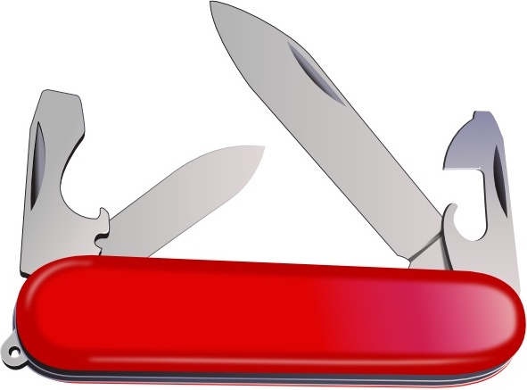 591x437 Swiss Army Knife Clip Art Free Vector In Open Office Drawing Svg