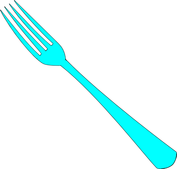 600x575 Clip Art Fork Knife Plate Clipart Kid