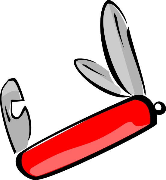 552x597 Swiss Army Knife Clip Art