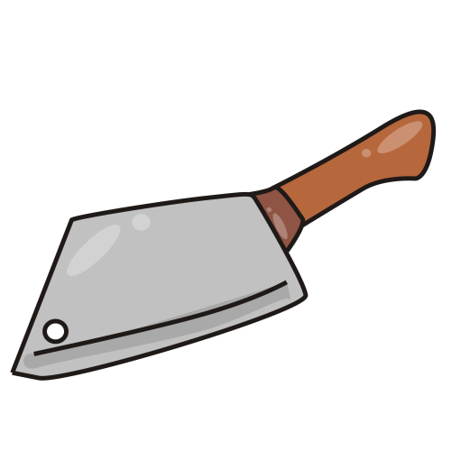 500x500 Butcher Knives Clip Art Cliparts