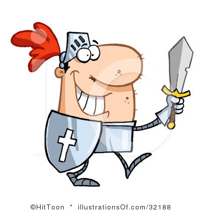 400x420 Knight Clipart Castle Guard