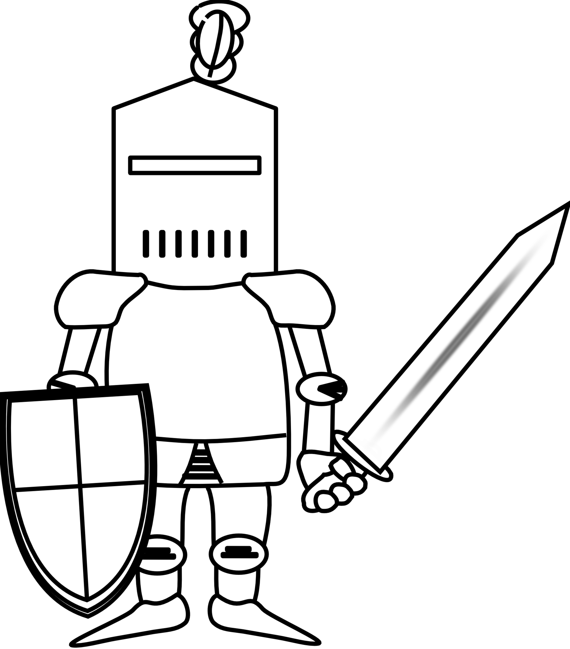 1871x2128 Knight Clip Art In Vector Or Format Free