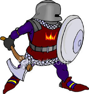 285x300 Pic Knight Battle Clipart 2 Image