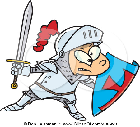 450x409 Funny Clipart Knight