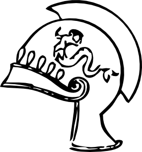 279x298 Knight Clipart Helm