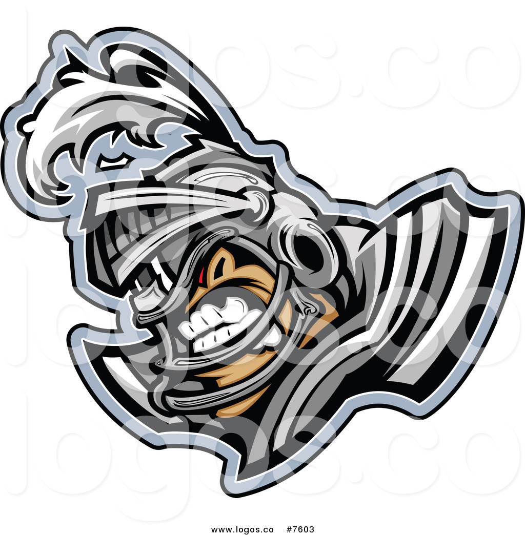 1024x1044 Royalty Free Clip Art Vector Logo Of A Tough Knight Football