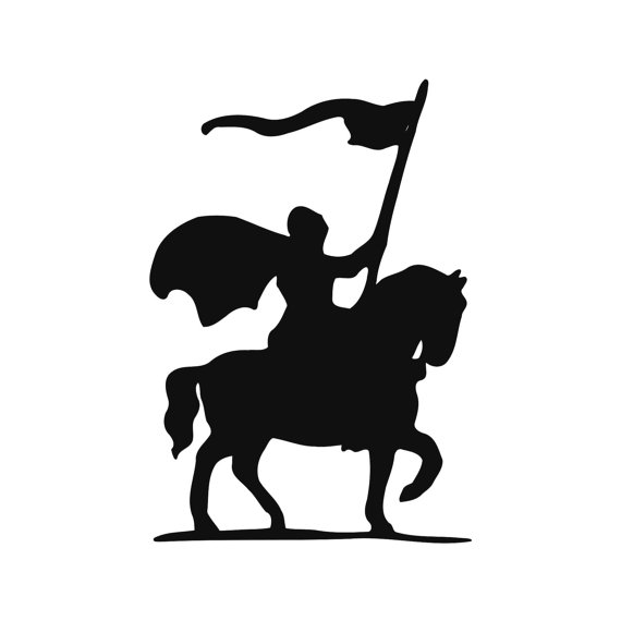 570x570 Skyrim Inspired Knight On Horseback Horse King By Sidratdecals