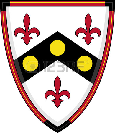 390x450 Medieval Knights Lion Shield Royalty Free Cliparts, Vectors,