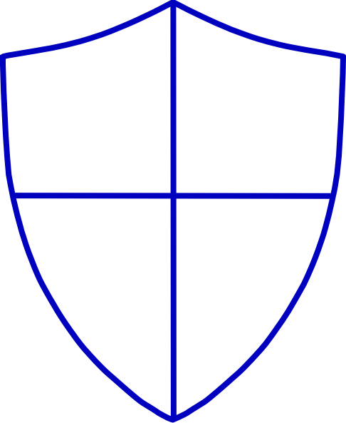 486x593 Shield Template 288 Clip Art