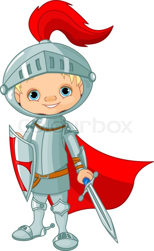 491x800 Medieval Knight Stock Vector Colourbox