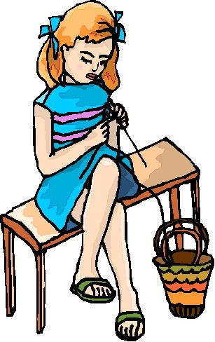 307x488 Knitting Clip Art Knitters