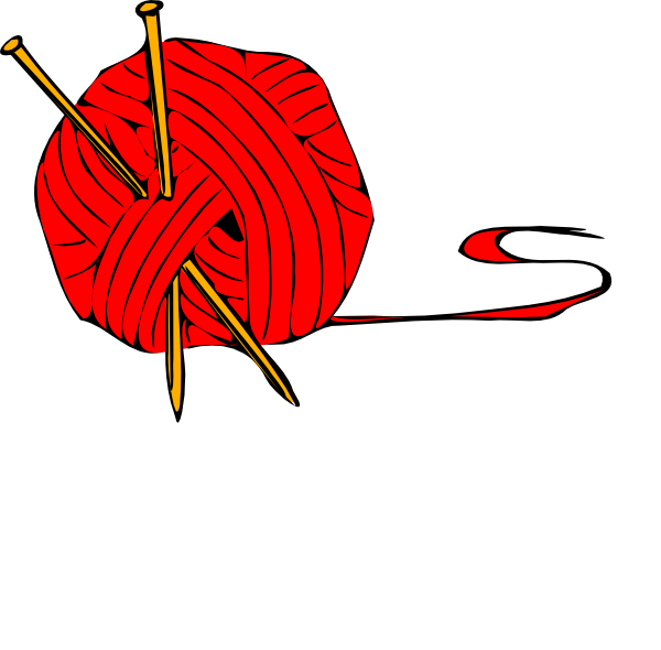 600x590 Red Ball Yarn Clip Art