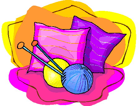 448x342 Blanket Clipart Knitting Group