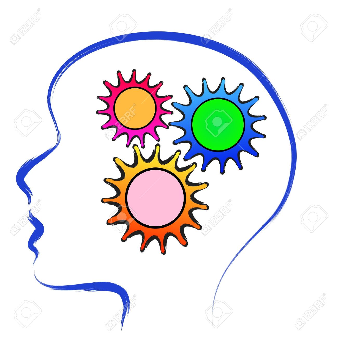 1300x1300 Knowledge Clipart Brain Gear