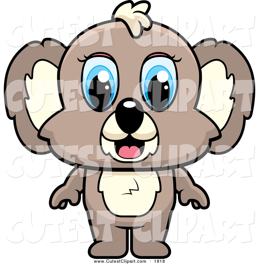 1024x1044 Vector Clip Art Of A Cute Blue Eyed Brown Koala By Cory Thoman