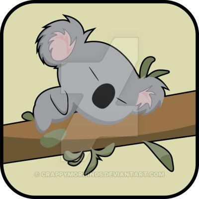 400x400 Sleeping Koala Clipart, Explore Pictures
