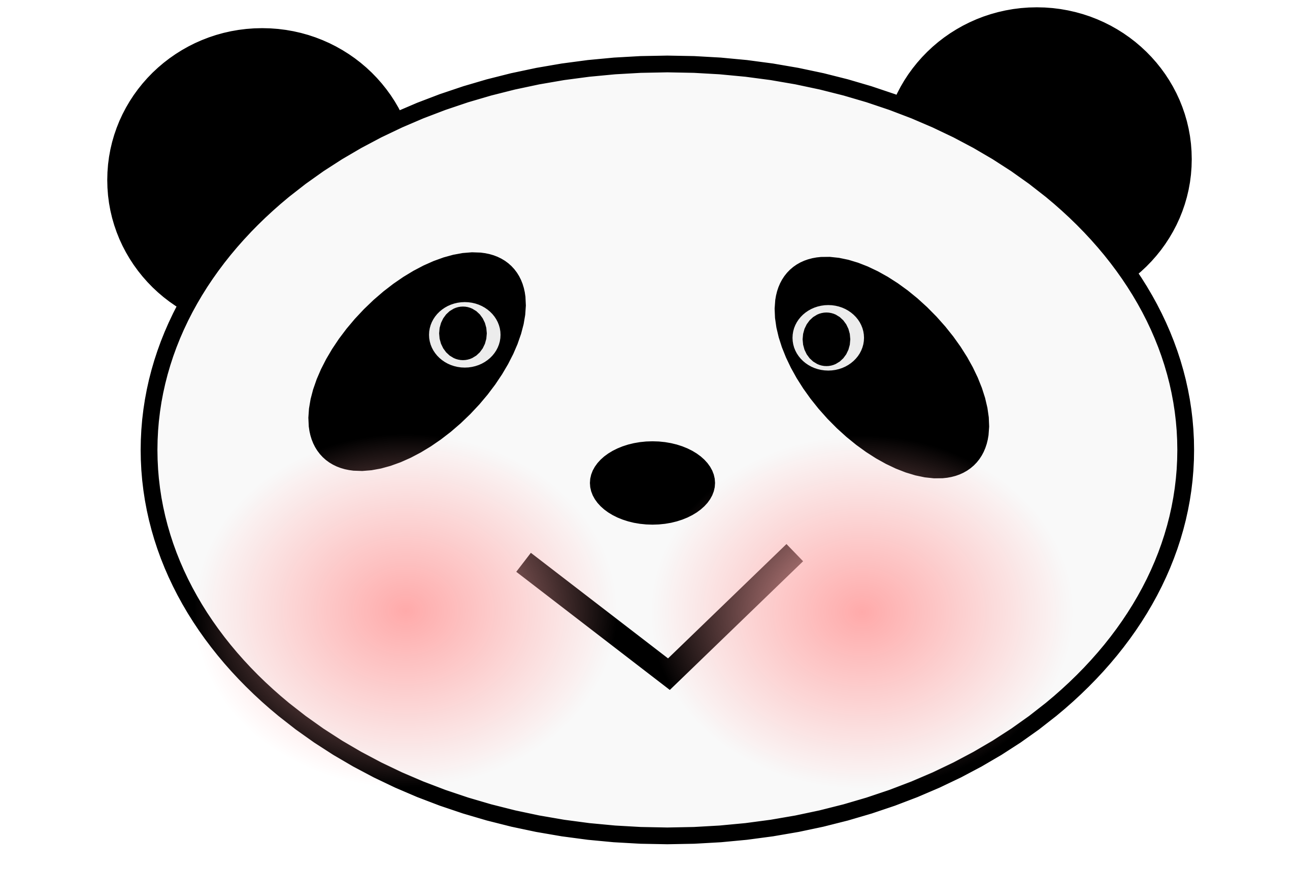 2555x1717 Koala Face Clipart