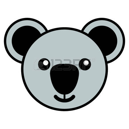 450x450 Koala Clipart Simple
