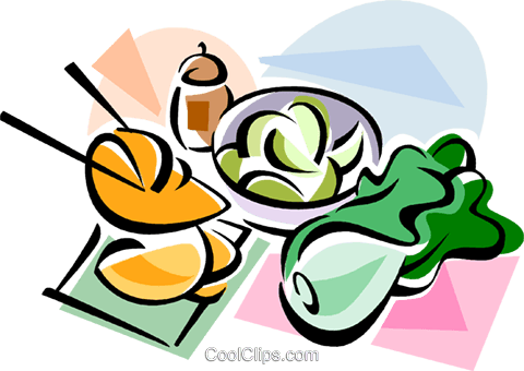 480x340 Korean Cuisine Kimchi Royalty Free Vector Clip Art Illustration