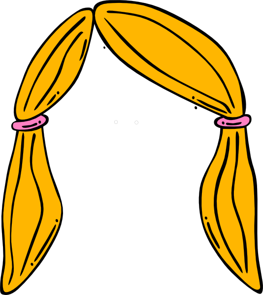 534x600 Hair Clip Art