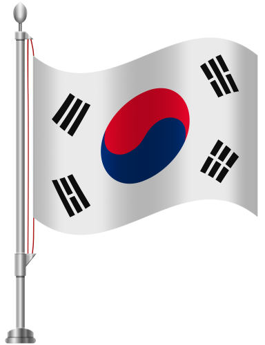 384x500 Korea Clipart Korean Flag