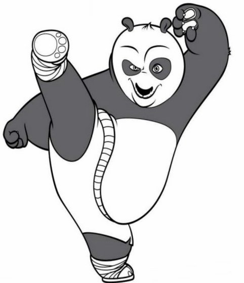 482x560 Panda Clipart Kung Fu Panda
