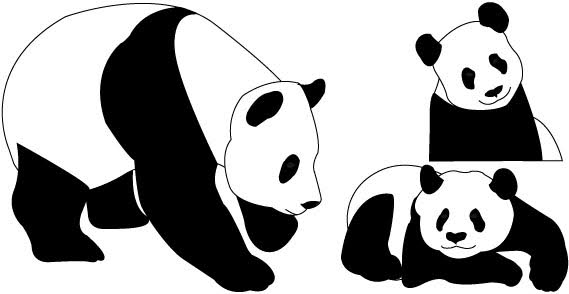 569x294 Top 86 Giant Panda Clip Art