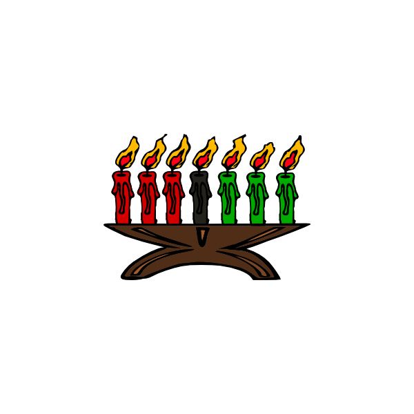 600x600 Kwanzaa Clip Art