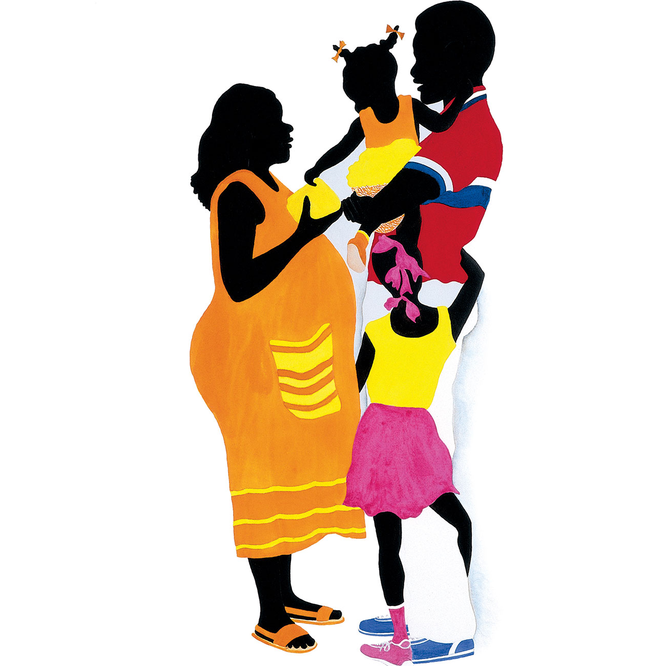 1300x1300 Adorable Love And Affection Vector Clip Art For Designing Kwanzaa