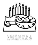132x157 Holiday Coloring Pages Christmas, Hanukkah And Kwanzaa