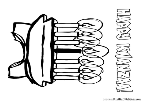 Kwanzaa Coloring Pages | Free download on ClipArtMag