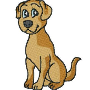 319x319 Clipart + Free + Yellow Lab