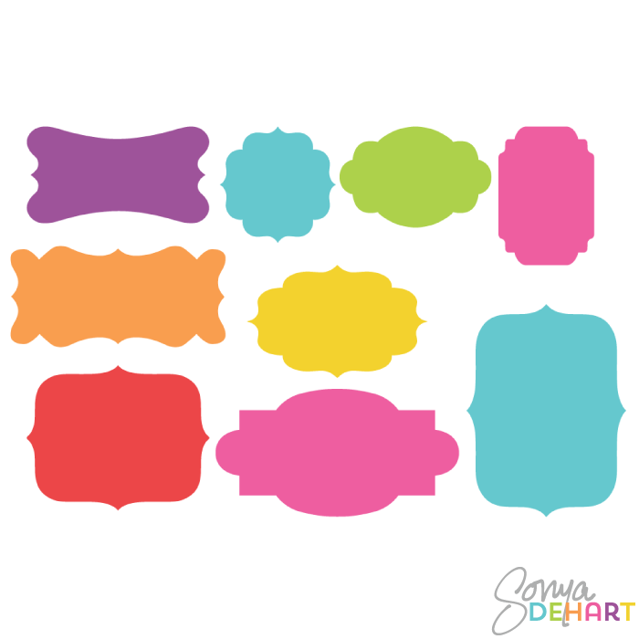 700x700 Labels Clipart Group