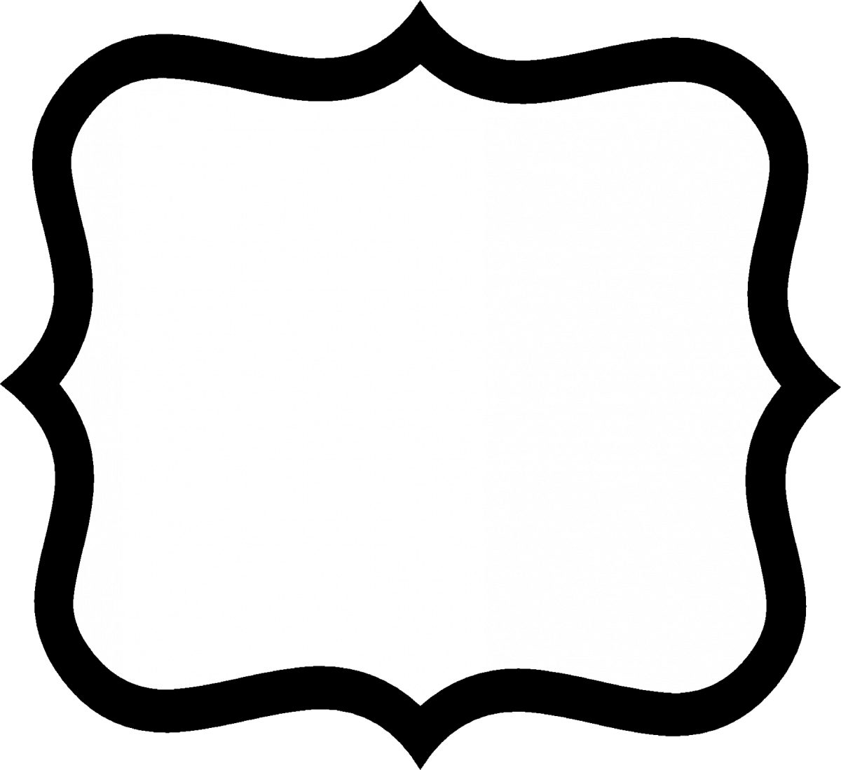 1200x1099 Label Shapes Cliparts