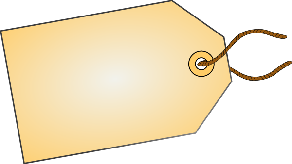 600x338 Luggage Tag Angle Clip Art