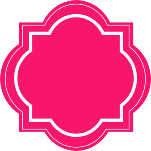 300x300 Pink Label Clip Art