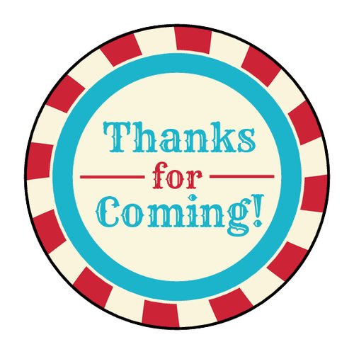 500x500 Birthday Labels