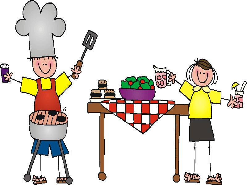800x600 Labor Day Potluck Clipart