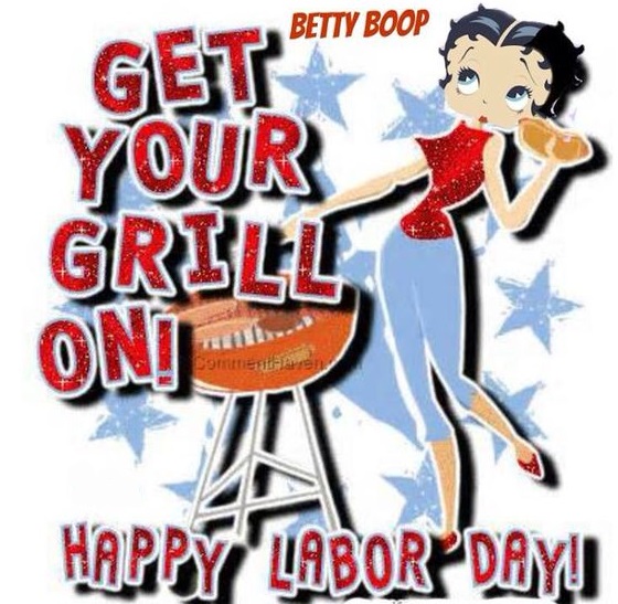 560x547 Free Betty Boop Labor Day Cards