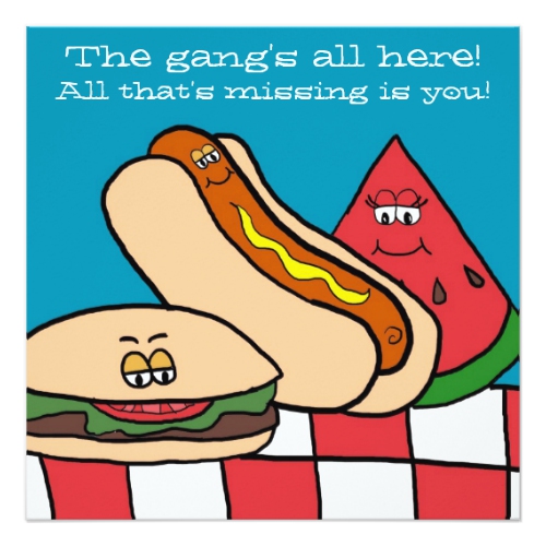 500x500 Top 50 Labor Day Invitations Holiday Greeting Card