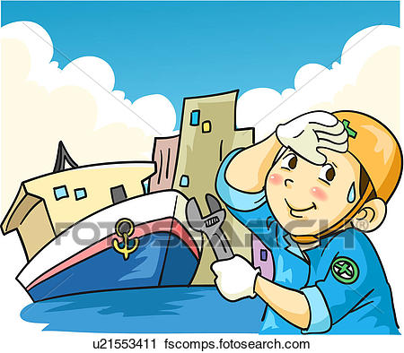 450x394 Clipart Of Labor Day, Laborer, Physical Labor, Ship, Vessel