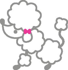 236x242 Poodle Cuttable Design Cut File. Vector, Clipart, Digital