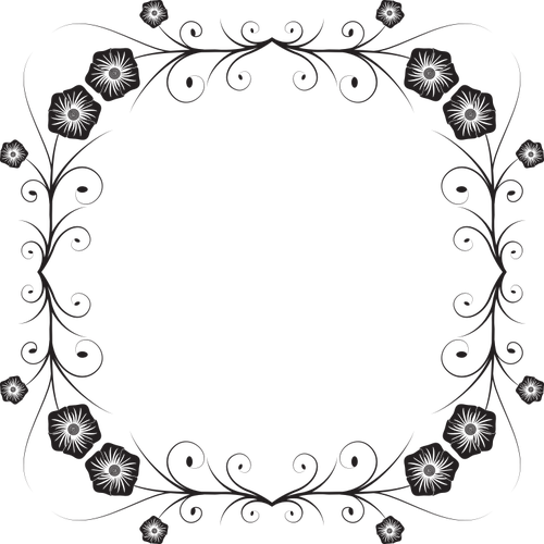 500x500 Flowery Lace Design Public Domain Vectors