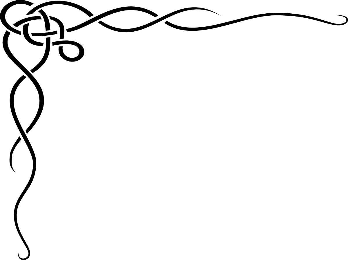 1200x896 Lace Corner Border Clip Art