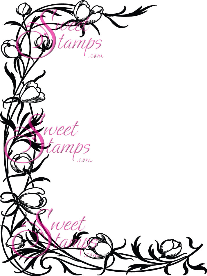 713x951 Vintage Lace Corner Clipart Cliparthut