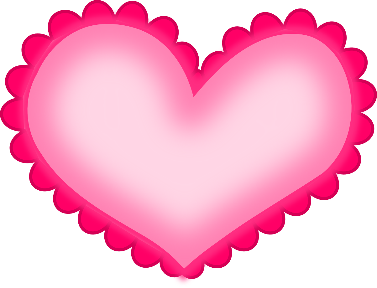 1203x920 Valentine's Day Clipart Hot Pink Heart